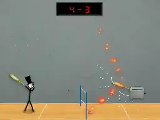 Žaidimas Stick Figure Badminton 3 internete
