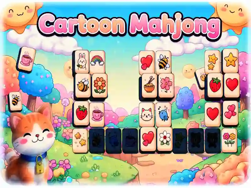 Žaidimas Cartoon Mahjong internete