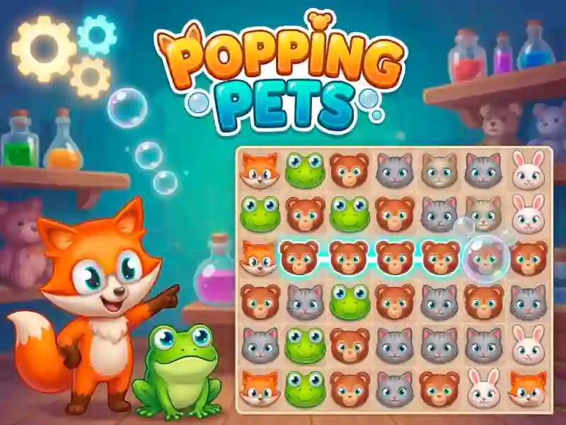 Žaidimas Popping Pets internete
