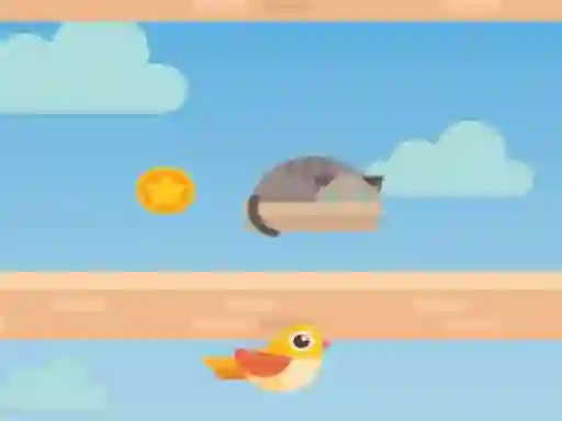Žaidimas Bird Platform Jumping internete