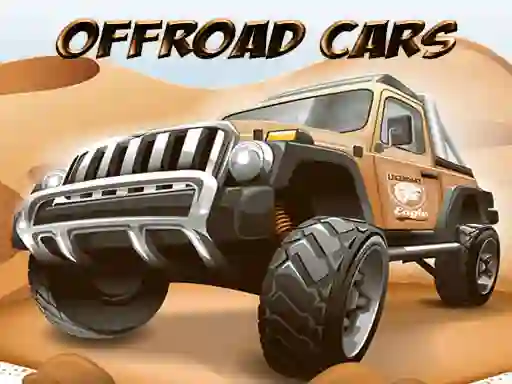 Žaidimas Offroad Cars Jigsaw internete