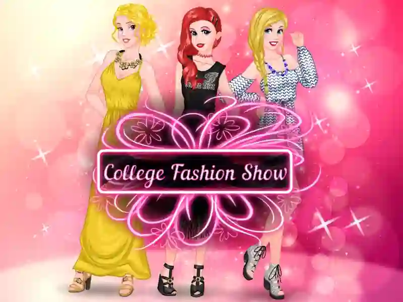 Žaidimas College Fashion Show internete