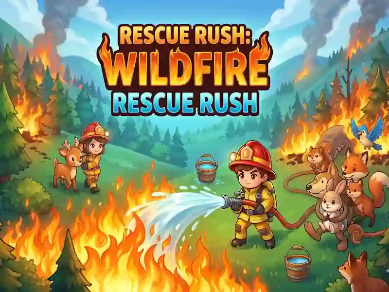 Žaidimas Rescue Rush: Wildfire internete
