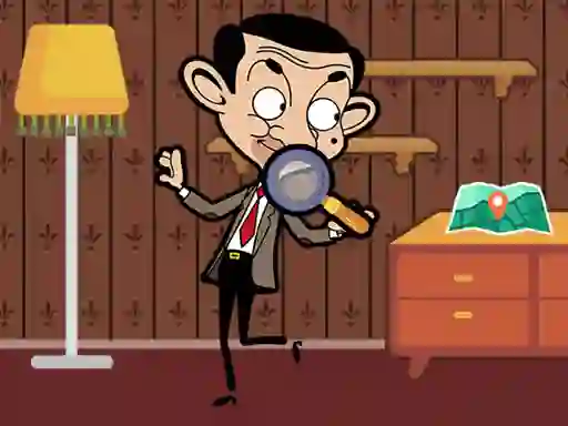 Žaidimas Mr Bean Hidden Objects internete
