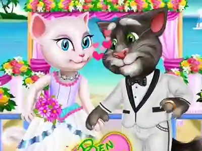 Žaidimas Ben and Kitty Wedding Day internete