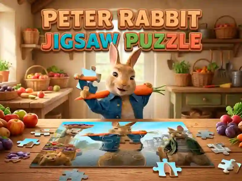 Žaidimas Peter Rabbit Jigsaw Puzzle internete