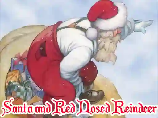 Žaidimas Santa and Red Nosed Reindeer internete