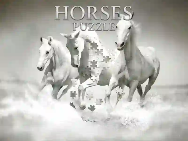 Žaidimas Horses Puzzle internete