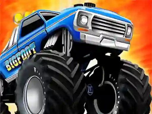 Žaidimas Monster Truck Difference internete