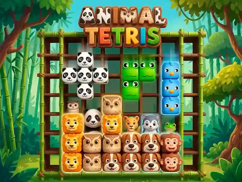 Žaidimas Animal Tetris internete