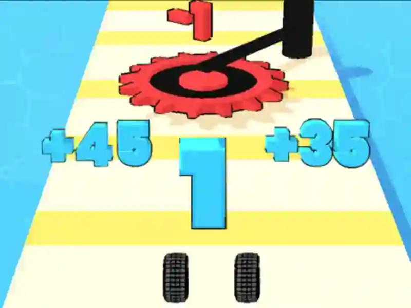 Žaidimas Number Run 3D internete