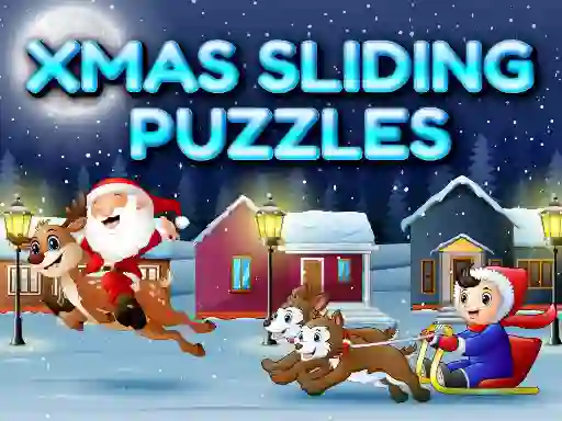 Žaidimas Xmas Sliding Puzzles internete