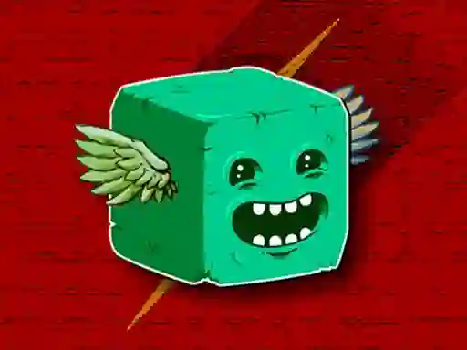 Žaidimas Flappy Cube Challenge internete