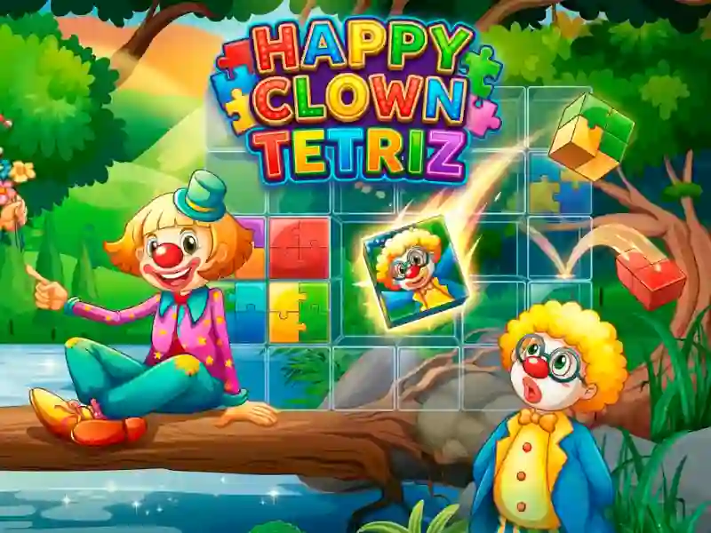 Žaidimas Happy Clown Tetriz internete
