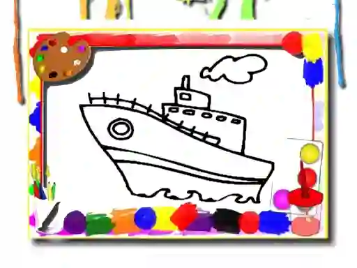 Žaidimas Back To School: Cartoon Coloring Time internete