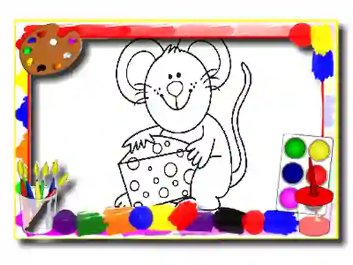 Žaidimas Kids Cartoon Coloring Book internete