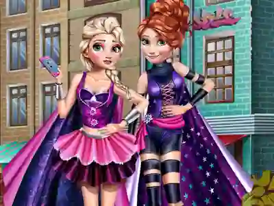 Žaidimas Superhero Spring Princess Dress Up internete