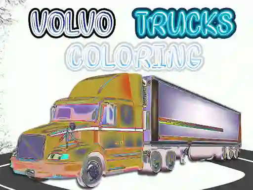 Žaidimas Volvo Trucks Coloring internete