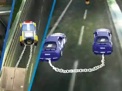 Žaidimas Chained Impossible Driving Police Cars internete