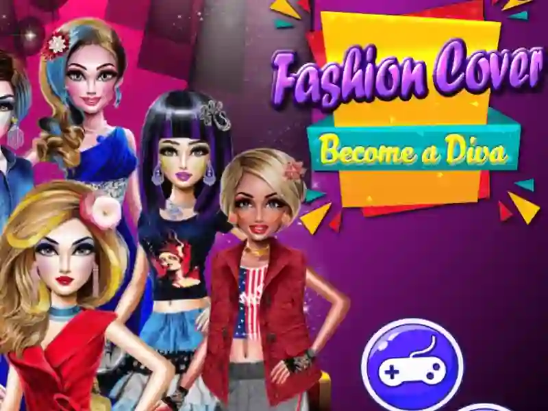 Žaidimas Fashion Cover Diva internete