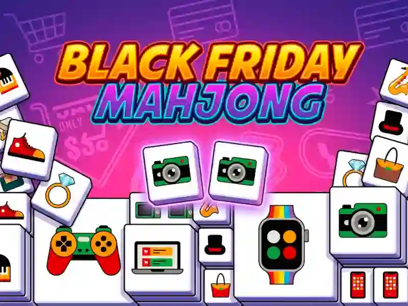 Žaidimas Black Friday Mahjong internete