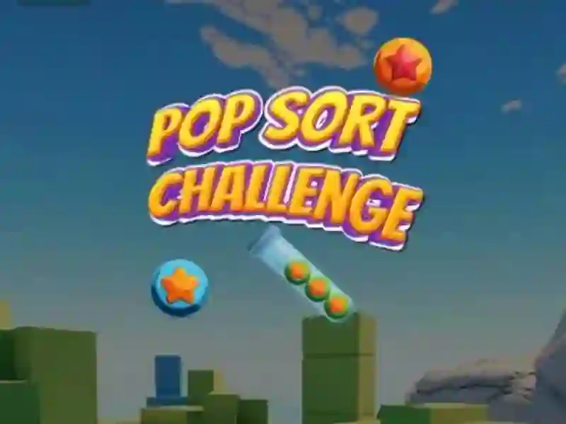 Žaidimas Pop Sort Challenge internete