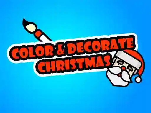 Žaidimas Color & Decorate Christmas internete