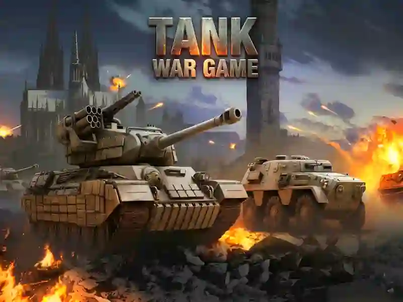 Žaidimas Tank War Game internete