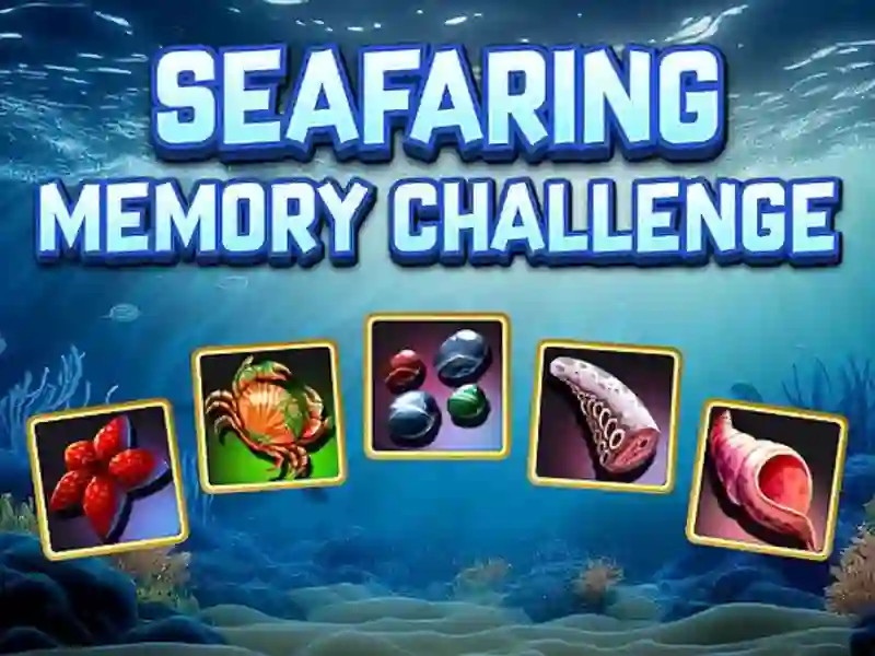 Žaidimas Seafaring Memory Challenge internete