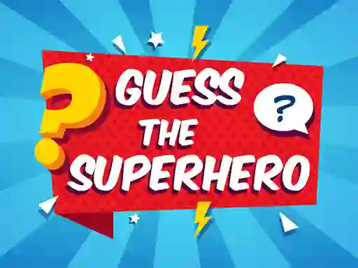 Žaidimas Guess The Superhero internete