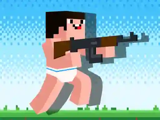 Žaidimas Noob Rush vs Pro Monsters internete