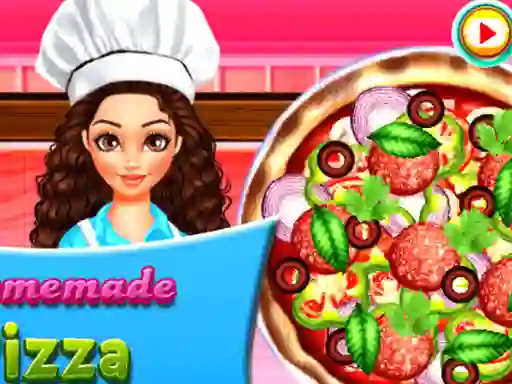 Žaidimas Homemade Pizza Cooking internete