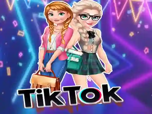 Žaidimas TikTok Trend: Elsa Frozen internete
