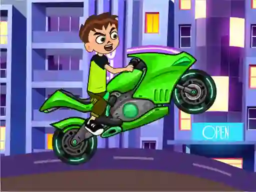 Žaidimas Ben 10 Racer punk internete