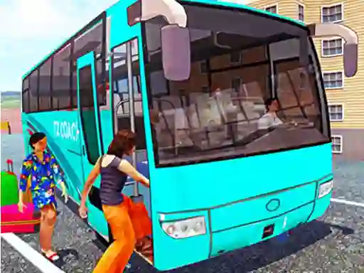 Žaidimas Off Road bus Transport Driver: Tourist Coach Sim internete