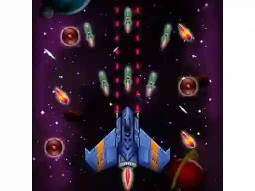 Žaidimas Space War 3D internete