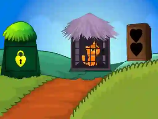 Žaidimas Rescue the kitty internete