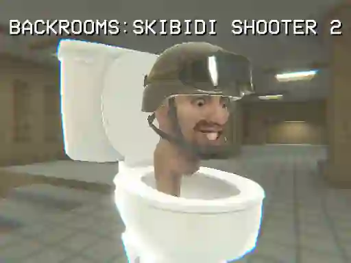 Žaidimas Backrooms: Skibidi Shooter 2 internete