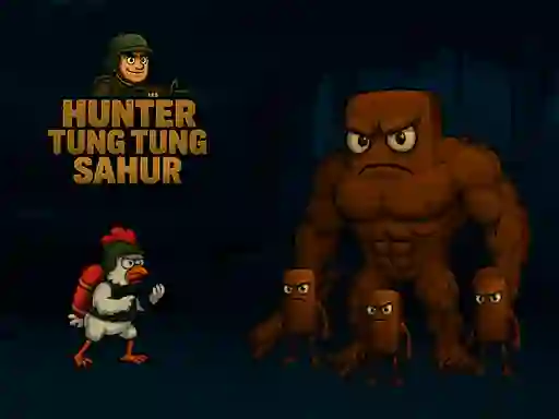 Žaidimas Hunter Tung Tung Sahur internete