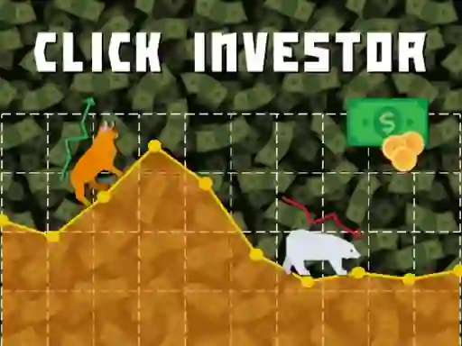 Žaidimas Click investor internete