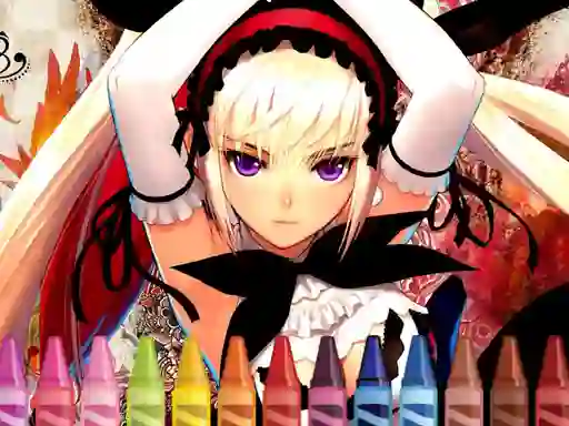 Žaidimas 4GameGround Anime Manga Coloring internete