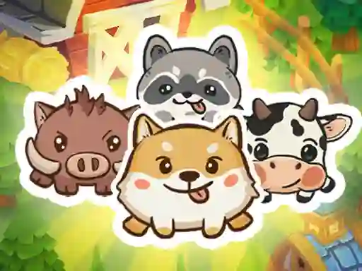Žaidimas Animal Sort Cute Game Puzzle internete