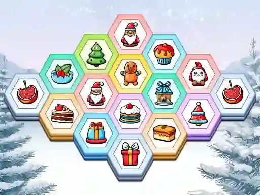 Žaidimas Holiday Hex Sort internete