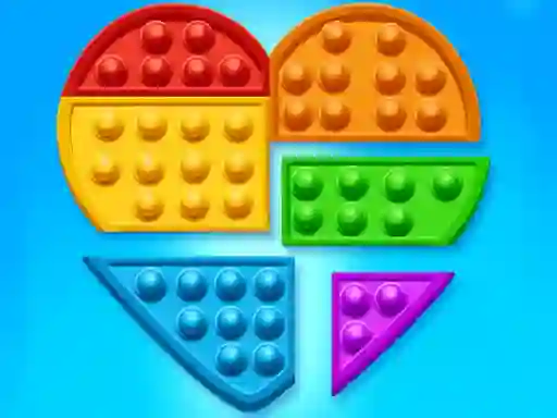 Žaidimas Pop It Jigsaw internete