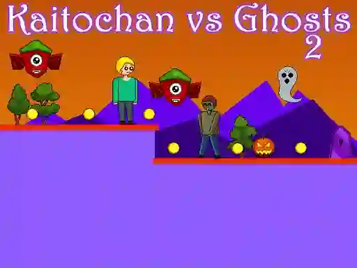 Žaidimas Kaitochan vs Ghosts 2 internete