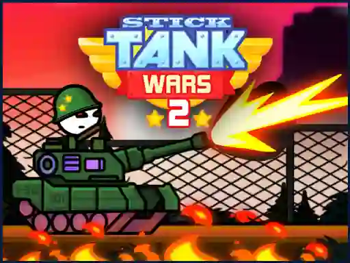 Žaidimas Stick Tank Wars 2 internete