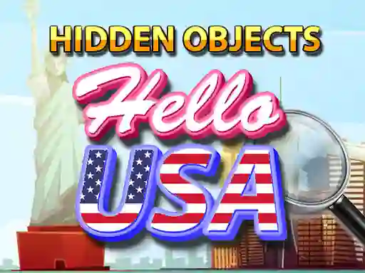 Žaidimas Hidden Objects Hello USA internete