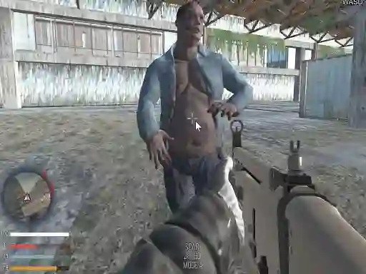 Žaidimas Dark Forest Zombie Survival FPS internete