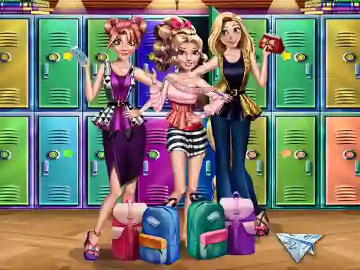 Žaidimas Princess Back To School internete