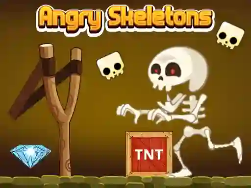 Žaidimas Angry Skeletons internete